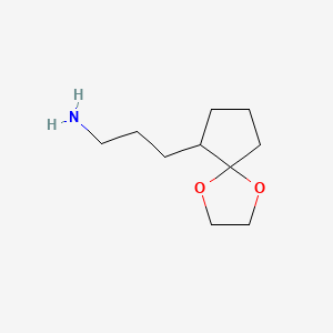 1,4-Dioxaspiro[4.4]nonane-6-propylamine