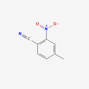 molecular formula C8H6N2O2 B1266437 4-甲基-2-硝基苯甲腈 CAS No. 26830-95-5