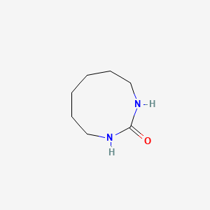 molecular formula C7H14N2O B12664379 Octahydro-2H-1,3-diazonin-2-one CAS No. 29284-44-4