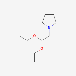 molecular formula C10H21NO2 B1266439 1-(2,2-Diethoxyethyl)pyrrolidin CAS No. 23098-07-9