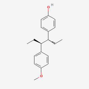 molecular formula C19H24O2 B12664416 Unii-B1lxh6rppm CAS No. 13026-26-1