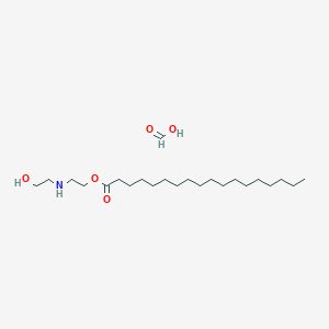 (2-Hydroxyethyl)(2-(stearoyloxy)ethyl)ammonium formate