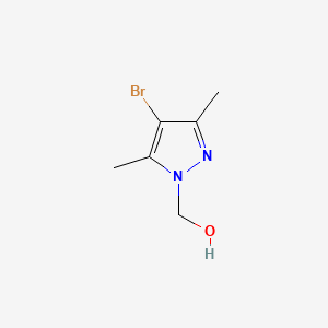 B1266447 (4-bromo-3,5-dimethyl-1H-pyrazol-1-yl)methanol CAS No. 94230-83-8