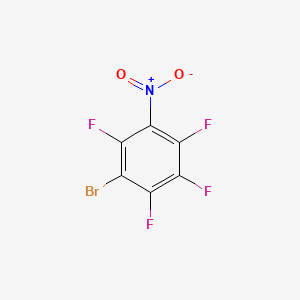 Benzene, 1-bromo-2,3,4,6-tetrafluoro-5-nitro-