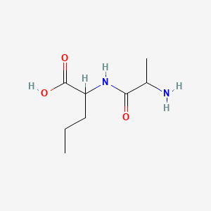 B1266455 2-(2-Aminopropanamido)pentanoic acid CAS No. 2325-18-0
