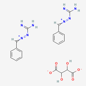 Bis(benzylideneaminoguanidinium) tartrate