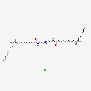 Dimethylbis(2-(oleoylamino)ethyl)ammonium chloride