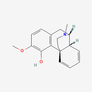 5,6,7,8-Tetradehydro-3-methoxy-17-methylmorphinan-4-ol