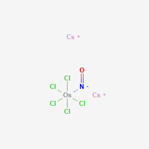 Dicesium pentachloronitrosylosmate(2-)