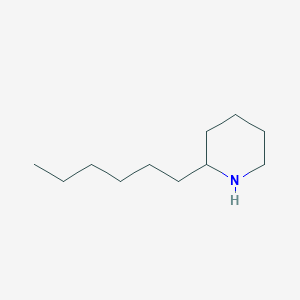 B1266496 2-Hexylpiperidine CAS No. 940-53-4