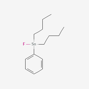 Dibutylfluorophenylstannane