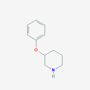 molecular formula C11H15NO B126653 3-苯氧基哌啶 CAS No. 151666-08-9