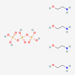 molecular formula C8H33N4O14P3 B12665350 Einecs 303-444-6 CAS No. 94199-70-9