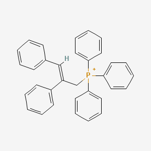 (2,3-Diphenyl-2-propenyl)(triphenyl)phosphorane