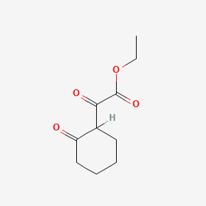 molecular formula C10H14O4 B1266542 2-氧代环己基乙酸乙酯 CAS No. 5396-14-5