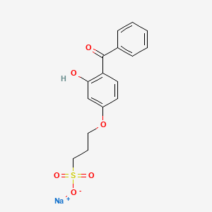 Sodium 3-(4-benzoyl-3-hydroxyphenoxy)propanesulphonate