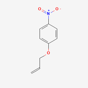 molecular formula C9H9NO3 B1266551 烯丙基对硝基苯醚 CAS No. 1568-66-7