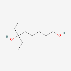 6-Ethyl-3-methyloctane-1,6-diol