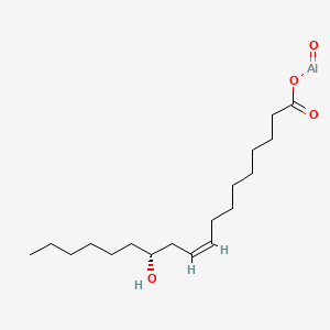 (R-(Z))-(12-Hydroxyoctadec-9-enoato-O1)oxoaluminium