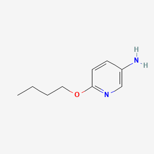 molecular formula C9H14N2O B1266565 5-Amino-2-butoxypyridine CAS No. 539-23-1