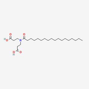 N-(2-Carboxyethyl)-N-(1-oxooctadecyl)-beta-alanine