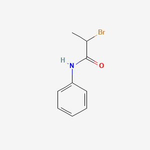molecular formula C9H10BrNO B1266578 2-溴-N-苯基丙酰胺 CAS No. 42308-20-3