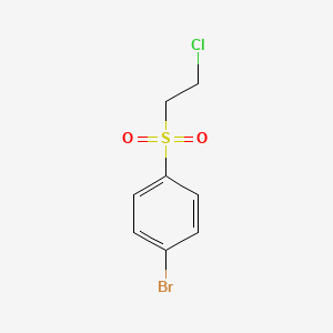 molecular formula C8H8BrClO2S B1266580 对溴苯基 2-氯乙基砜 CAS No. 26732-25-2