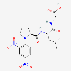 N-(N-(1-(2,4-Dinitrophenyl)-L-prolyl)-L-leucyl)glycine