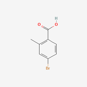 molecular formula C8H7BrO2 B1266583 4-溴-2-甲基苯甲酸 CAS No. 68837-59-2
