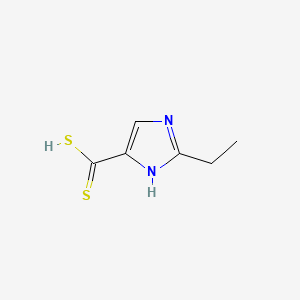 2-Ethyl-1H-imidazole-4-carbodithioic acid