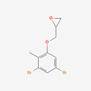 ((3,5-Dibromo-2-methylphenoxy)methyl)oxirane