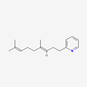 2-(4,8-Dimethylnona-3,7-dienyl)pyridine