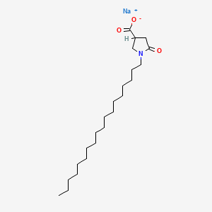 Sodium 1-octadecyl-5-oxopyrrolidine-3-carboxylate