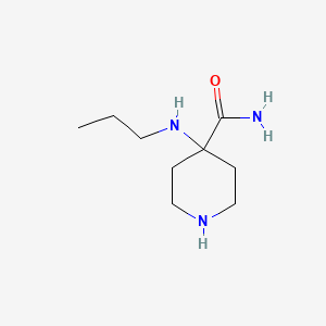 4-(Propylamino)piperidine-4-carboxamide