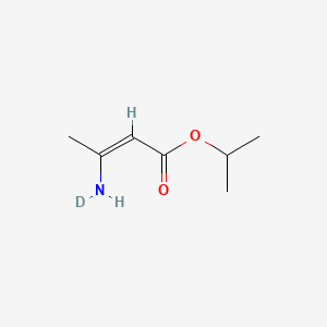 Isopropyl 3-(amino-d)isocrotonate