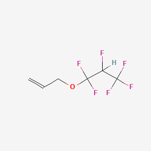 molecular formula C6H6F6O B1266598 烯丙基1,1,2,3,3,3-六氟丙基醚 CAS No. 59158-81-5