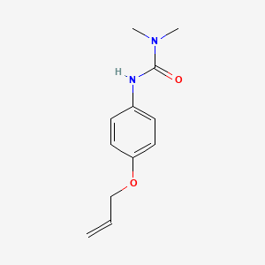 Urea, N,N-dimethyl-N'-(4-(2-propenyloxy)phenyl)-