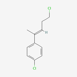 (E)-1-Chloro-4-(4-chloro-1-methyl-1-butenyl)benzene