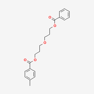 Benzoic acid, 4-methyl-, 3-(3-(benzoyloxy)propoxy)propyl ester