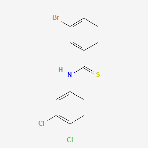 Benzenecarbothioamide, 3-bromo-N-(3,4-dichlorophenyl)-