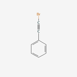 molecular formula C8H5B B1266612 （溴乙炔基）苯 CAS No. 932-87-6