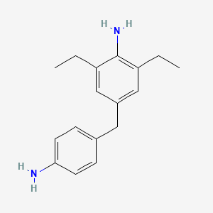 4-[(4-Aminophenyl)methyl]-2,6-diethylaniline