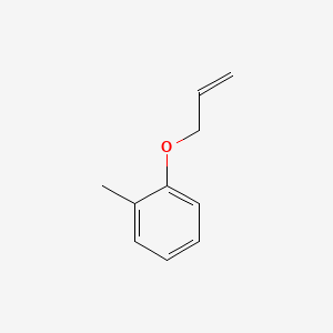 molecular formula C10H12O B1266613 烯丙基邻甲苯醚 CAS No. 936-72-1