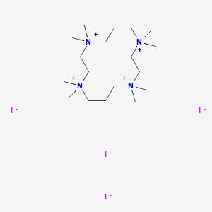 1,1,4,4,8,8,11,11-Octamethyl-1,4,8,11-tetraazoniacyclotetradecane tetraiodide