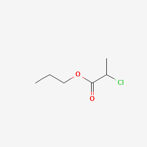 molecular formula C6H11ClO2 B1266616 丙酸-2-氯丙酯 CAS No. 1569-03-5
