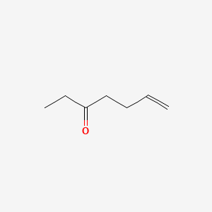 molecular formula C7H12O B1266622 6-庚烯-3-酮 CAS No. 2565-39-1