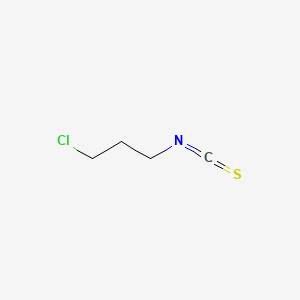 molecular formula C4H6ClNS B1266625 3-氯丙基异硫氰酸酯 CAS No. 2799-72-6