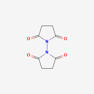 molecular formula C8H8N2O4 B1266634 (1,1'-双吡咯烷)-2,2',5,5'-四酮 CAS No. 3741-24-0