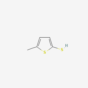 molecular formula C5H6S2 B1266635 5-甲基噻吩-2-硫醇 CAS No. 3970-28-3