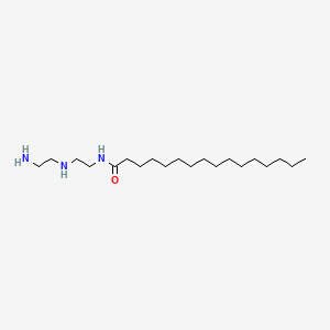 N-(2-((2-Aminoethyl)amino)ethyl)hexadecan-1-amide